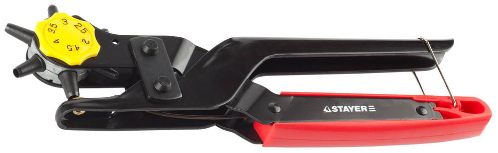 Дырокол револьверный для кожи 2 - 4.5 мм STAYER 22943_z01