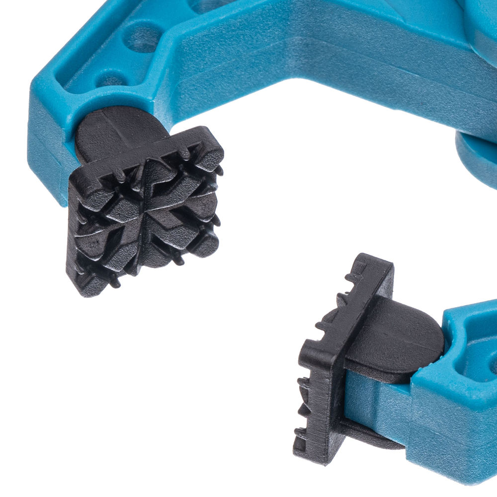 Струбцина клещеобразная 1-1/2, пластиковый корпус, храповой механизм жесткой фиксации, 38 мм Gross (20801)