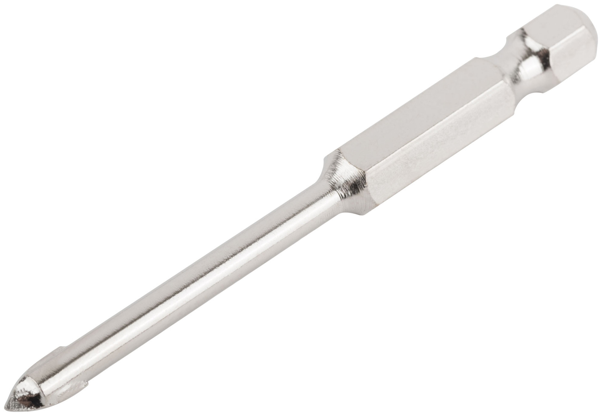 Сверло по кафелю, шестигранный U-хвостовик под биту 4 мм (36014)