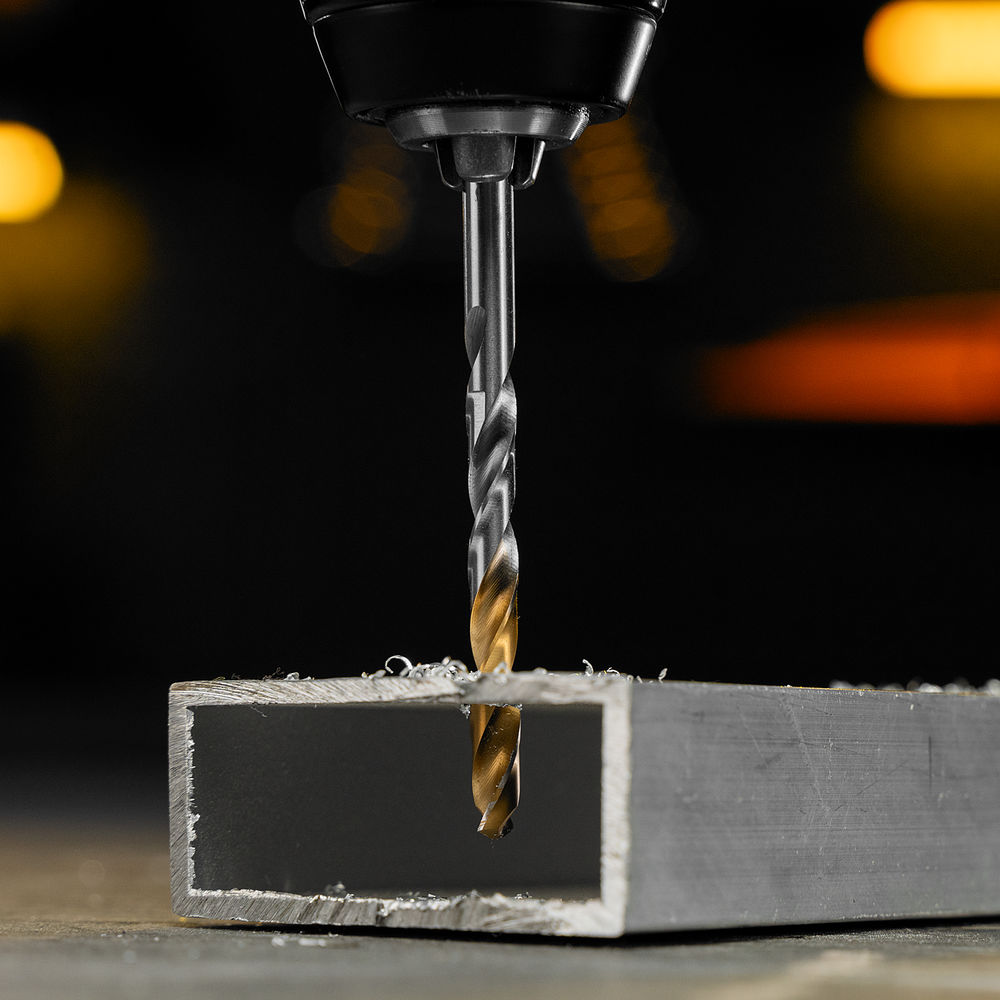 Сверло спиральное по металлу 5,5 x 93 мм, Р6М5, Golden Tip Denzel (718234)