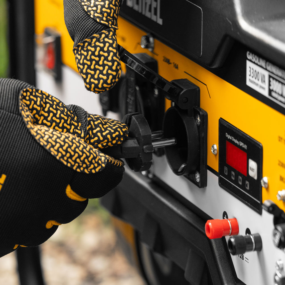 Удлинитель-шнур силовой Garden Series, б/з, ПВС, 20м, 1 розетка, 2 x 1 мм, Denzel (37402)