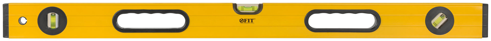 Уровень Янтарь, 3 глазка, ручки, усиленный корпус, фрезер. рабочая грань, шкала 800 мм (18163)