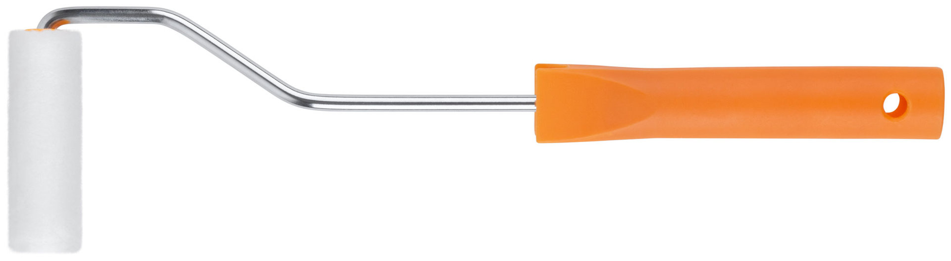 Валик велюровый мини, диам. 15/23 мм, ворс 4 мм, длина ручки 300 мм, 70 мм (02650)