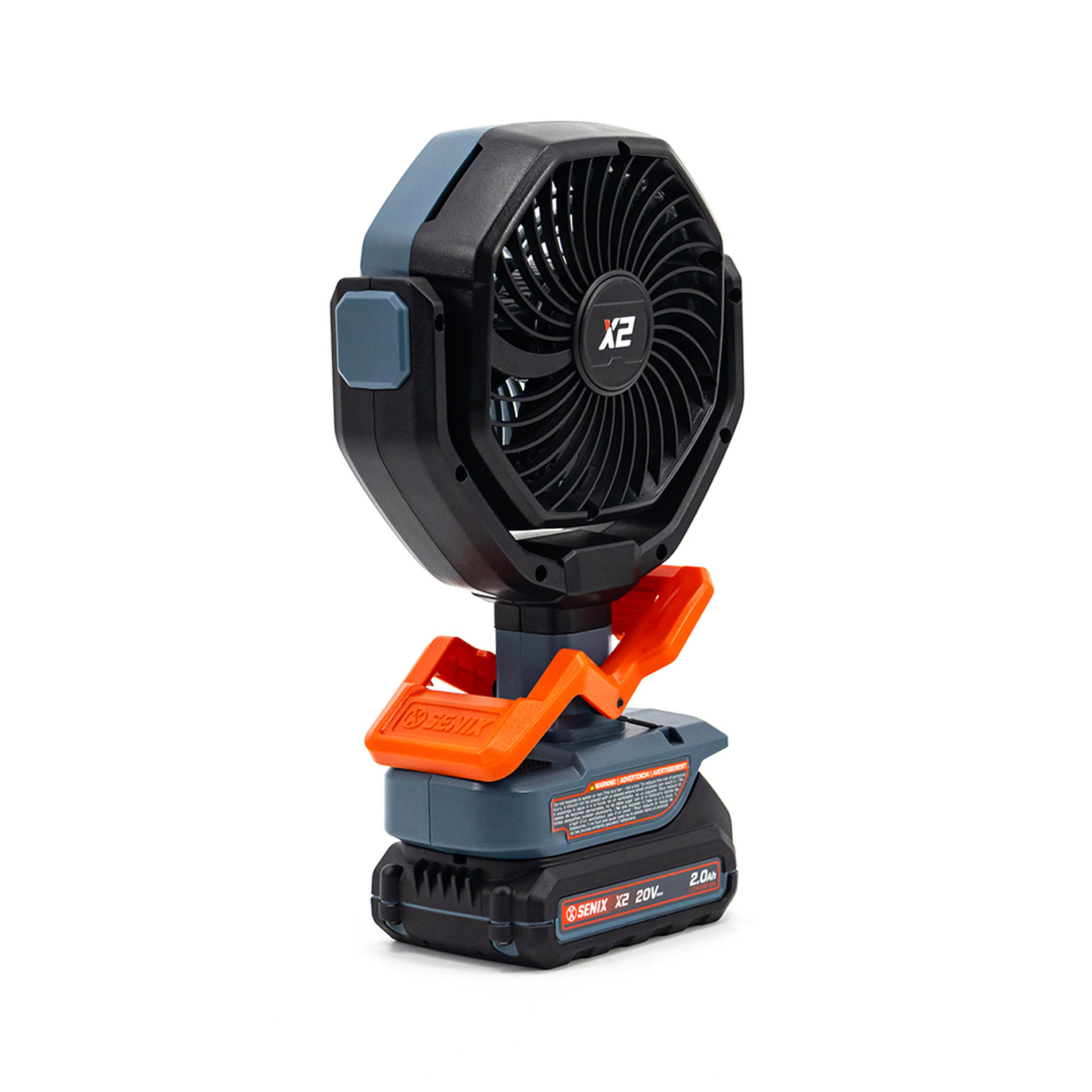 Вентилятор аккумуляторный, без АКБ и ЗУ X2 20В