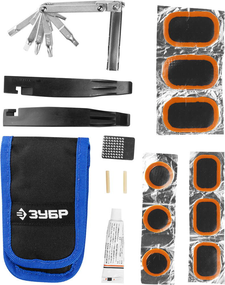 ЗУБР 11-в-1, набор для обслуживания велосипеда (27428-H16)