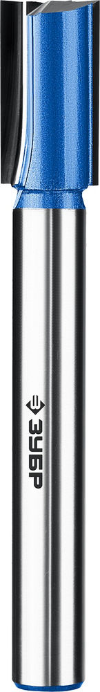 Фреза пазовая прямая 16?30 мм с нижними подрезателями хвостовик 12 мм ЗУБР Профессионал 28755-16-30