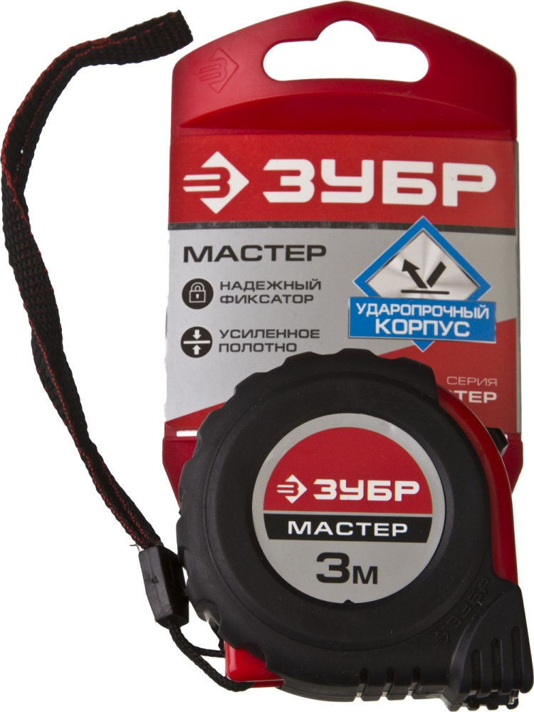 Рулетка 3 м ? 16 мм ЗУБР 34055-03-16