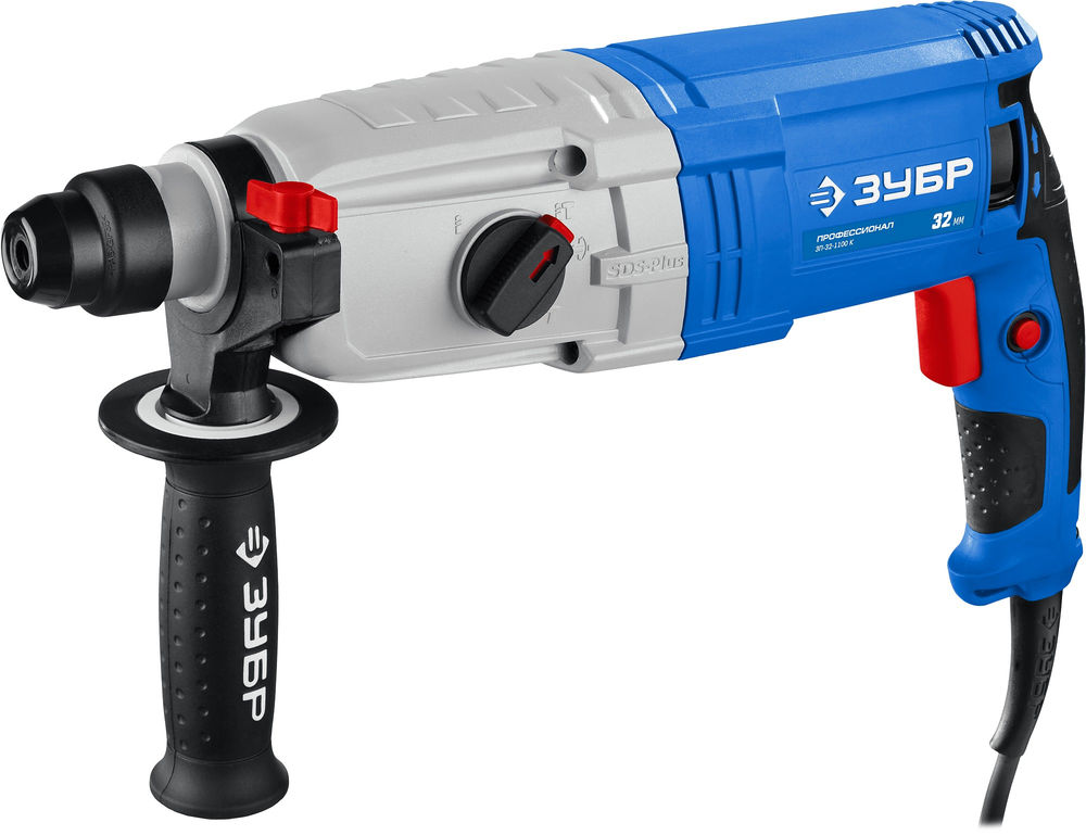 Перфоратор SDS Plus 32 мм 1100 Вт Профессионал ЗУБР ЗП-32-1100 К