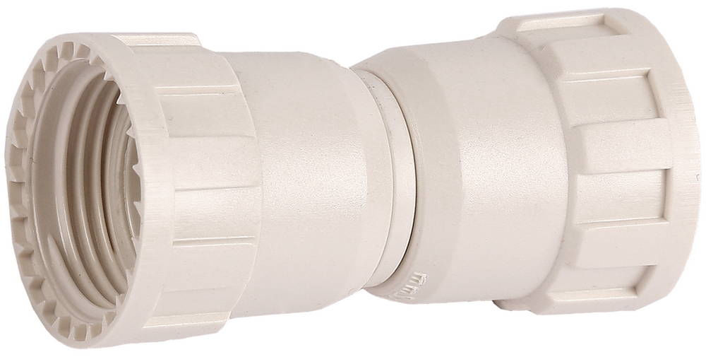 Соединитель ШиреФит накидная гайка - накидная гайка 20 мм ЗУБР 51496-20