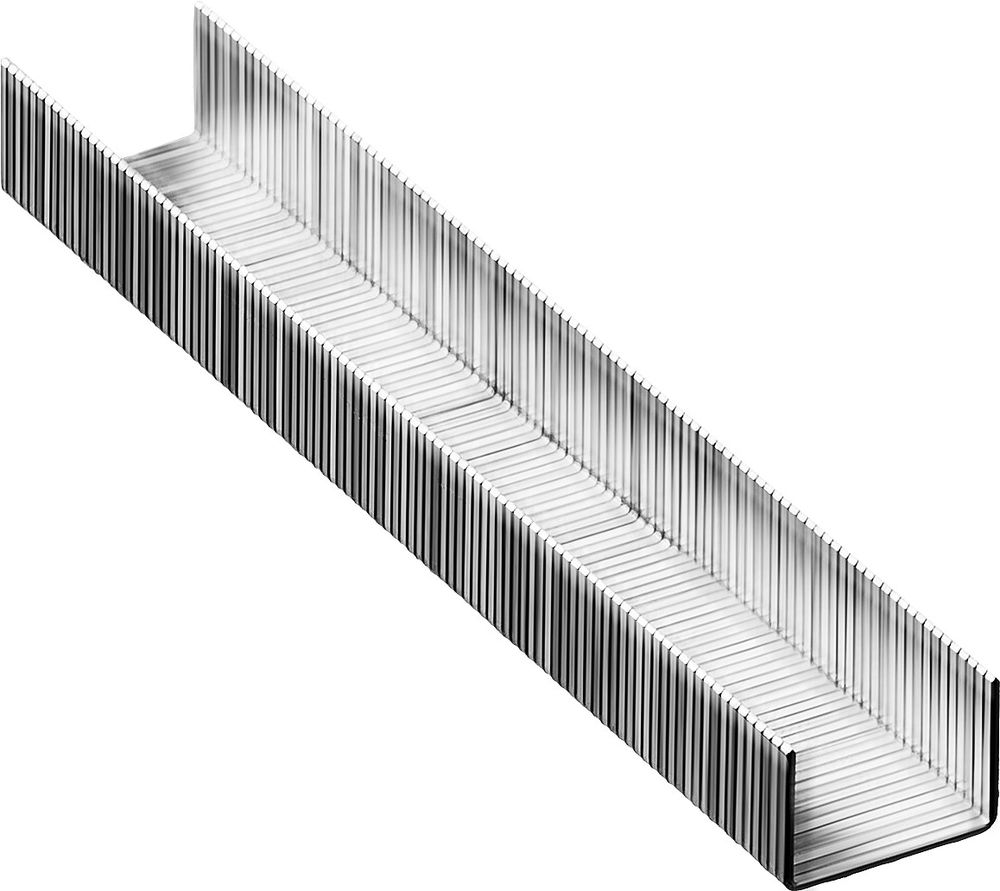 Скобы 8 мм, тип 53 (A/10/JT21), калибр 23GA, 1000 шт ЗУБР 31625-08