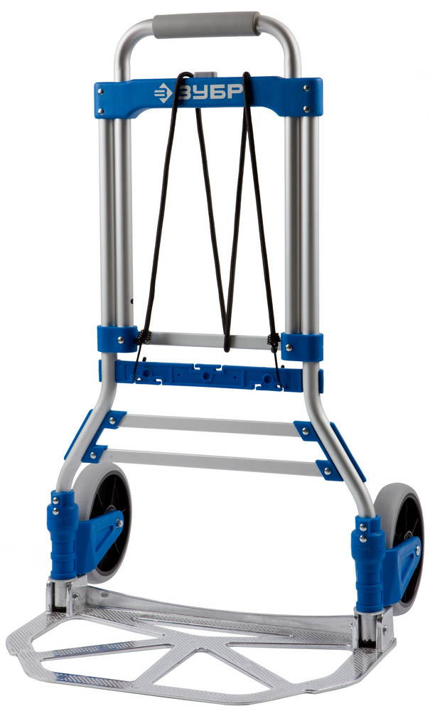 Складная хозяйственная тележка до 90кг каркас и платформа из алюм платформа 48.5х28.5см колеса d13 см вес 4.65кг Профессионал ЗУБР ТР-90 38750-90