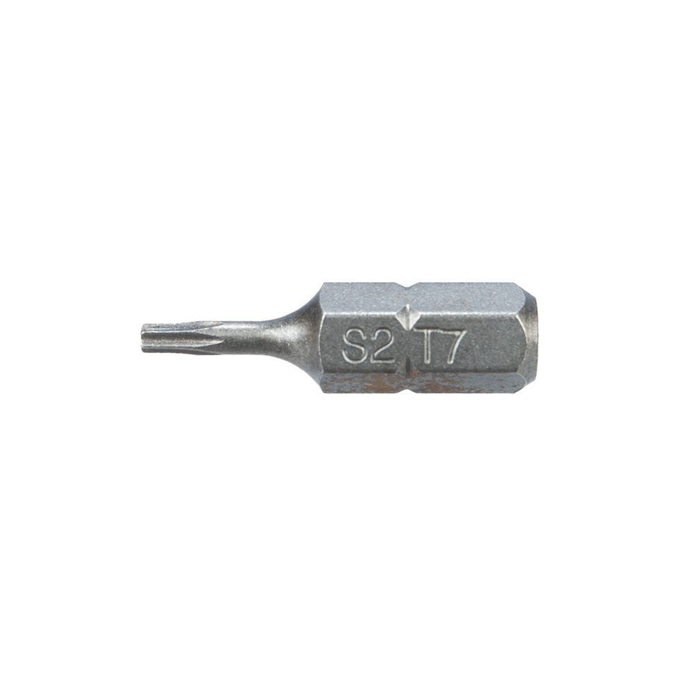 Бита, с шестигранным хвостовиком, 1/4, T7H, 25 мм, 1 шт, Licota, BTT102507