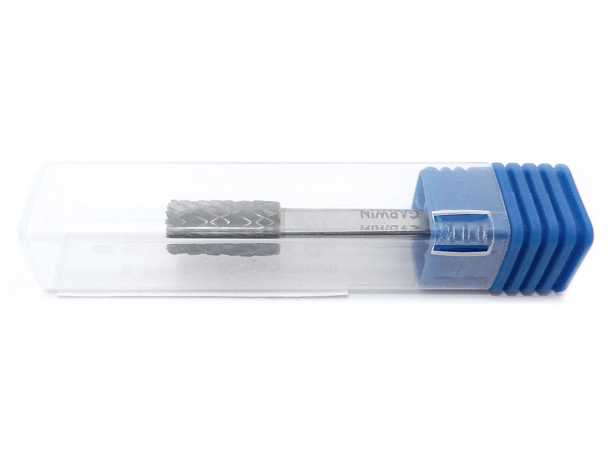 Борфреза цилиндрическая с торцевыми зубьями 8x20x64 мм, VHM, DC, форма B (серия 900525) GARWIN INDUSTRIAL 900525-82064