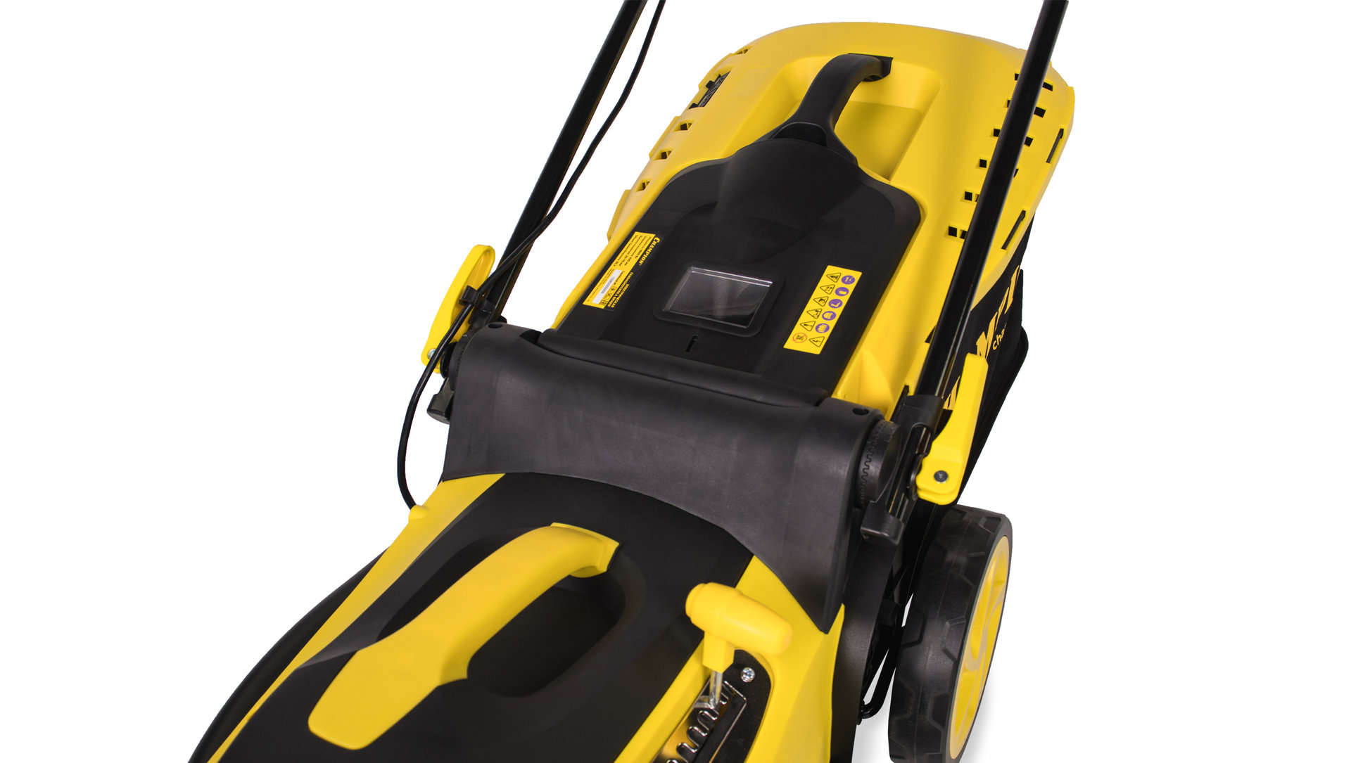 Газонокосилка эл. CHAMPION EM4217 (1,8 кВт пласт+ткань травосб. 50л шир.420мм выс.20-70мм, 12,5кг) (EM4217)