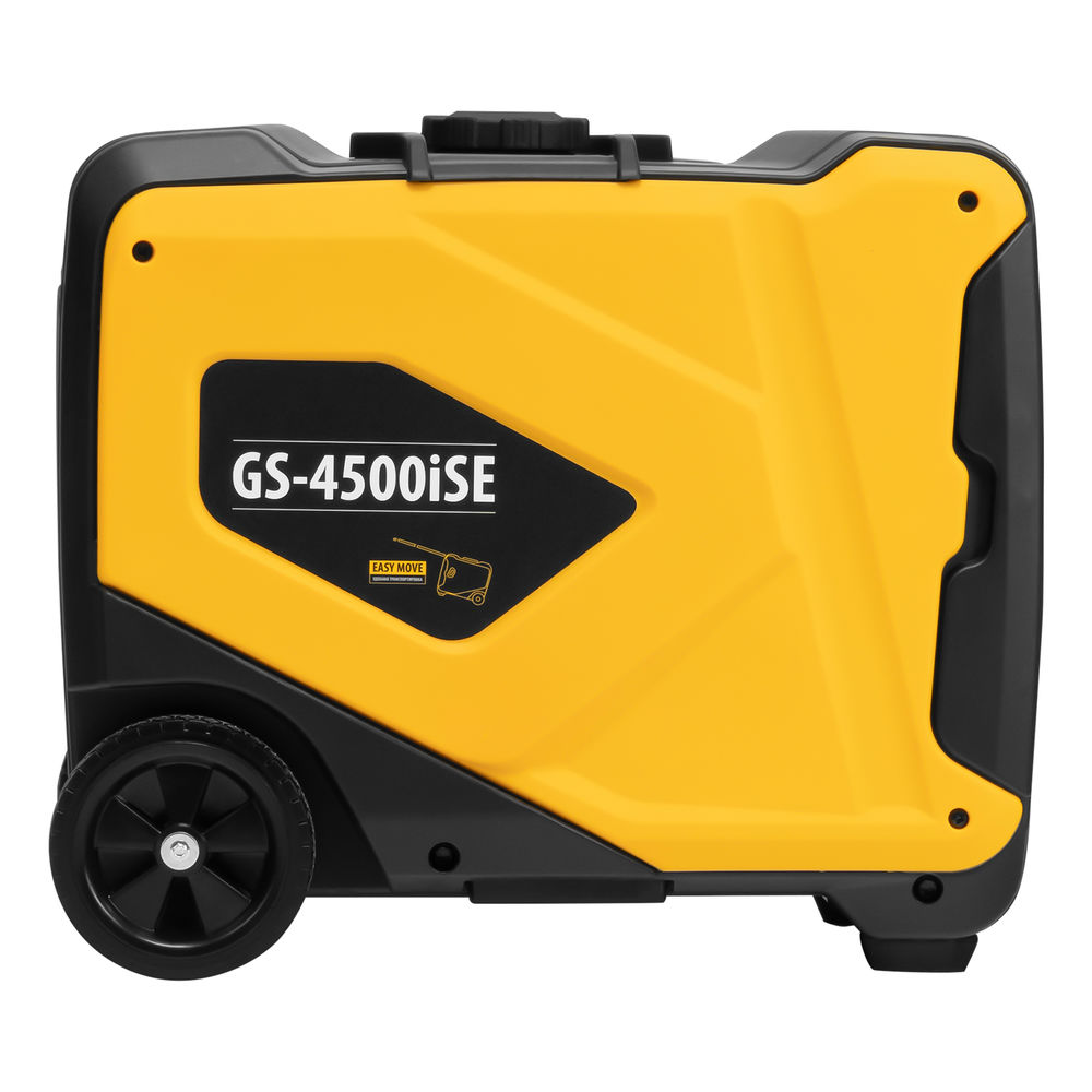 Генератор инверторный GS-4500iSE, 4,5 кВт, 230 В, закрытый корпус, электростартер DENZEL (94714)