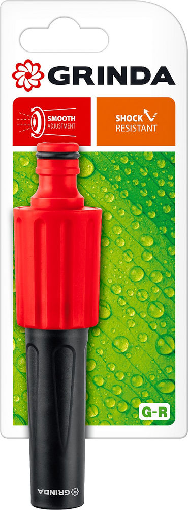 Поливочный наконечник G-R, плавная регулировка, пластиковый GRINDA 8-427256_z01