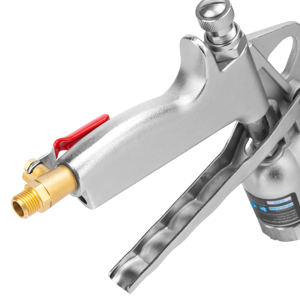 Картушный пистолет для штукатурки, V= 9,5 л, сопла 4, 6 и 8 мм Matrix (57351)