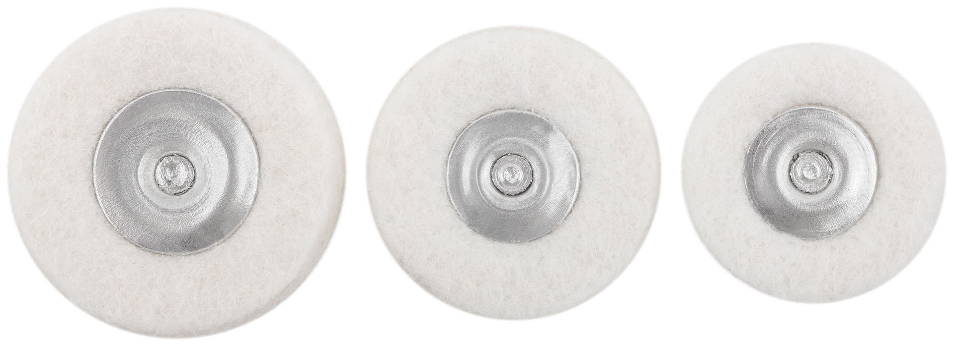 Круги полировочные, 3 шт. (36934)