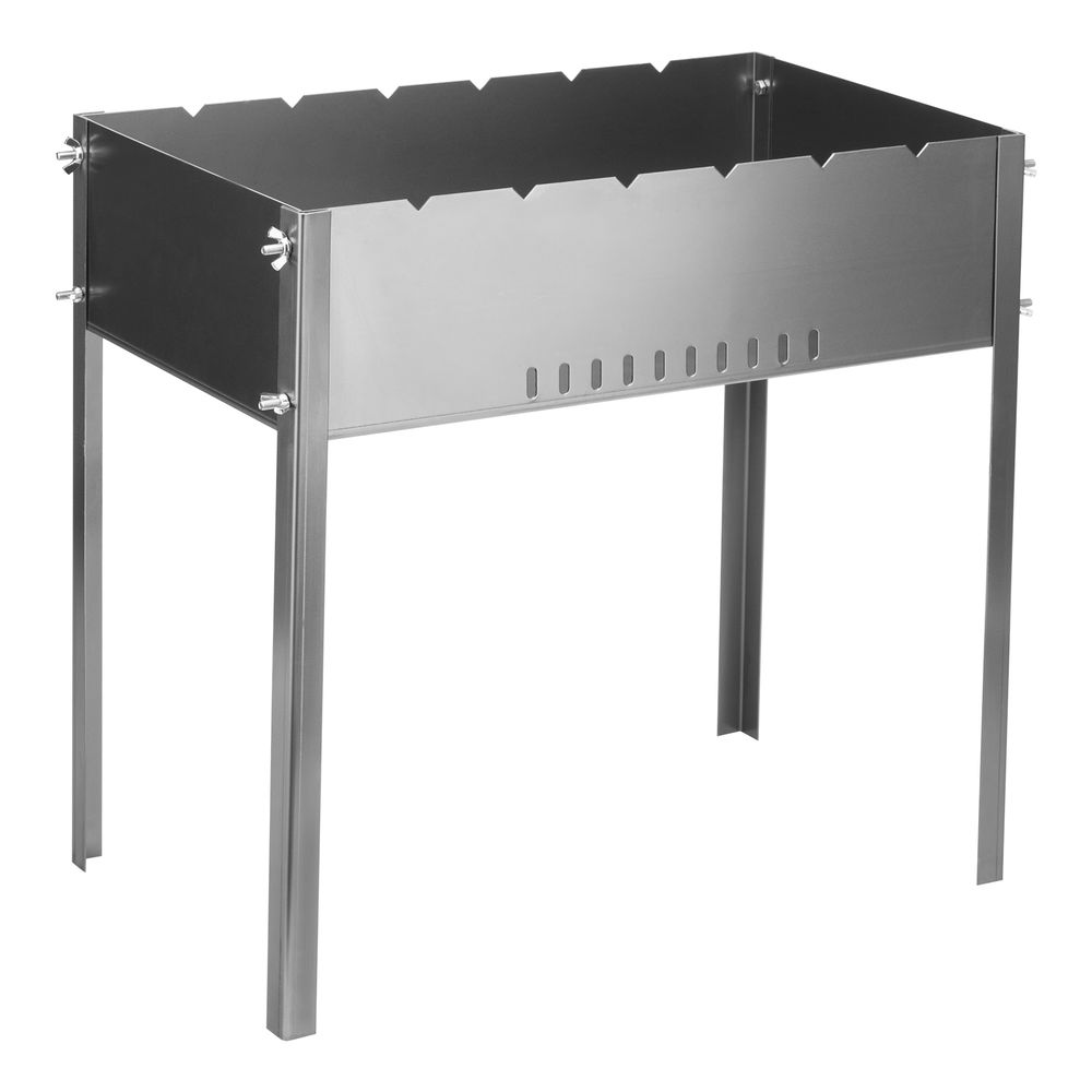 Мангал на барашках 500 х 305 х 500 мм, сталь 1.2 мм, Camping Palisad (69574)