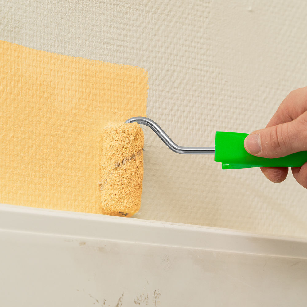 Мини-валик сменный Водные краски, 60 мм, ворс 12 мм, D 16 мм, D ручки 6 мм, полиэстер Сибртех (80581)