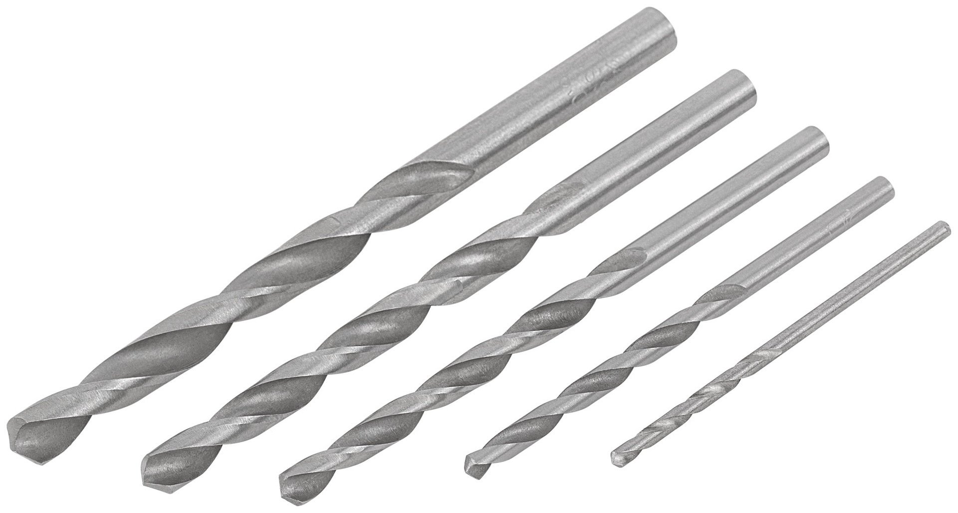 Набор сверл по металлу HSS, угол заточки 118°, в блистере, 5 шт. (2-3-4-5-6мм) (35605М)