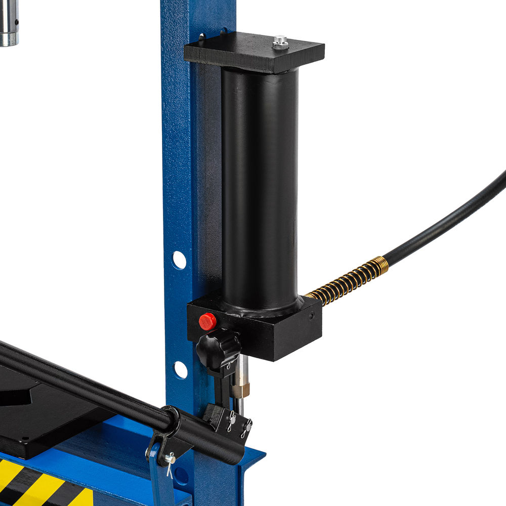 Пресс гидравлический с манометром и педалью, 12 т (комплект из 2 частей) Stels (52312)