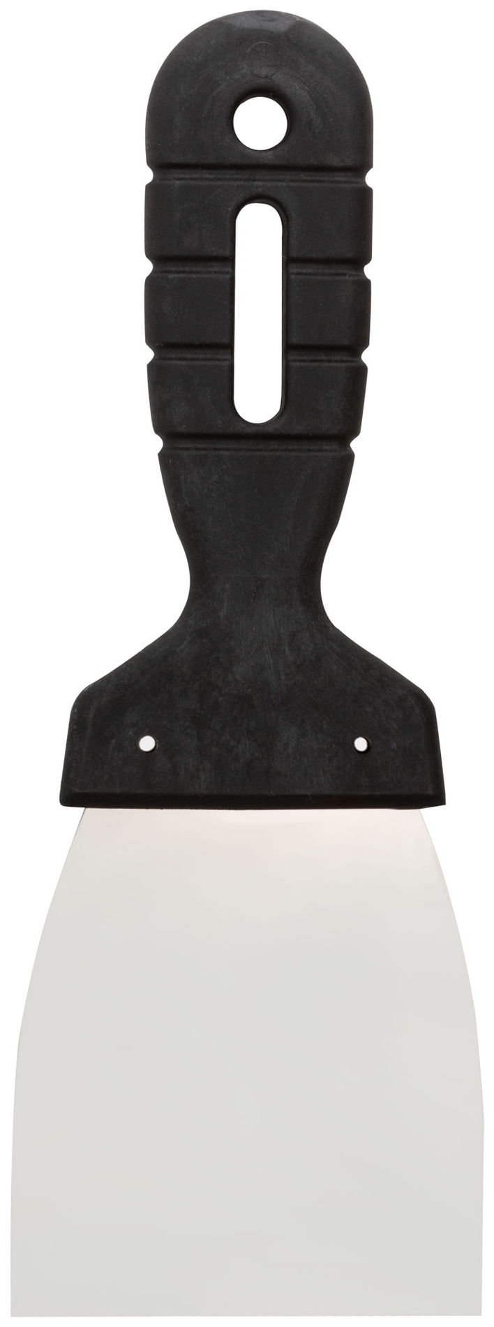 Шпатель 80 мм, нержавеющая сталь, пластиковая ручка (30-2308)