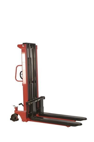 Штабелер гидравлический 1,0 т 2,5 м TOR CTY-EH с раздвижными вилами (1005774)