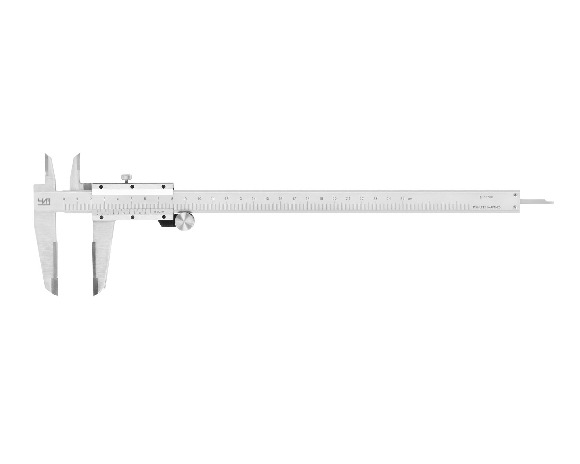 Штангенциркуль ШЦ-1-250 0.05 ТВ/СПЛАВ. губки ЧИЗ