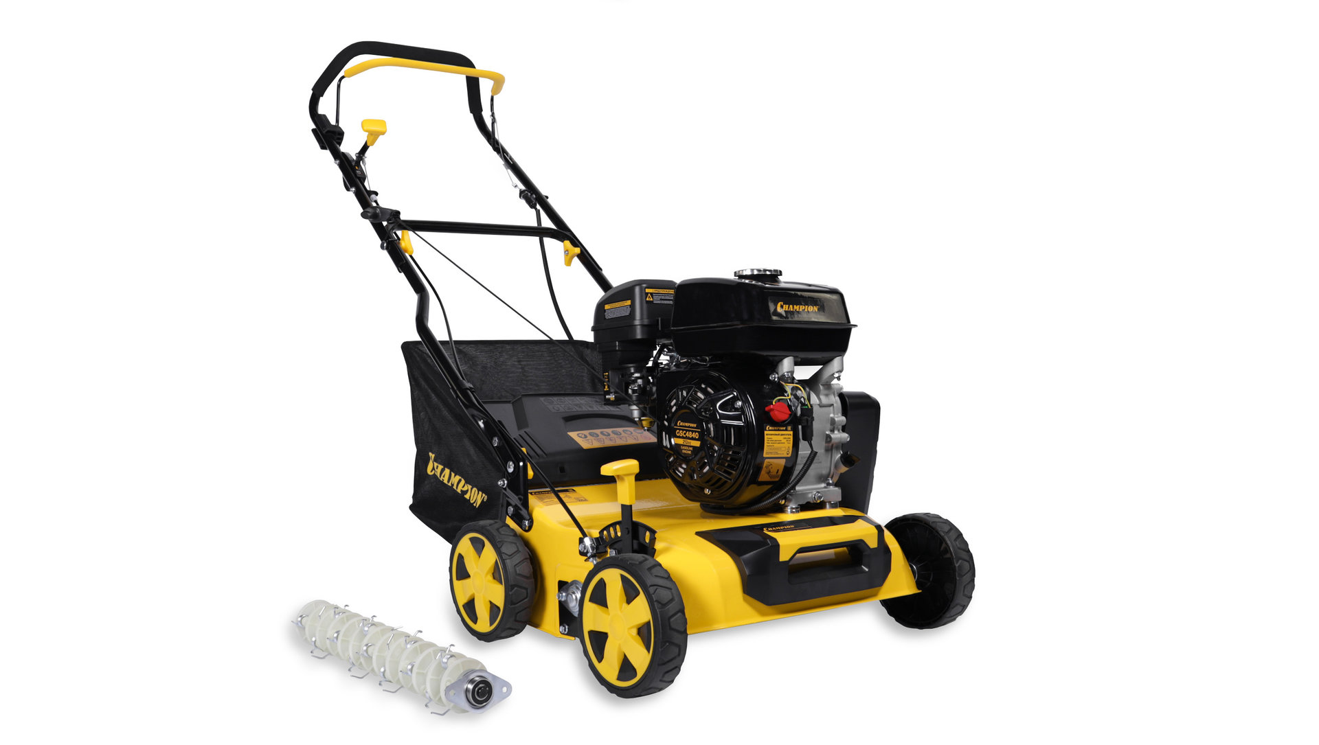 Скарификатор CHAMPION GSC4840 (5,15 кВт, 400 мм, 40л, 29 кг, 2в1) (GSC4840)