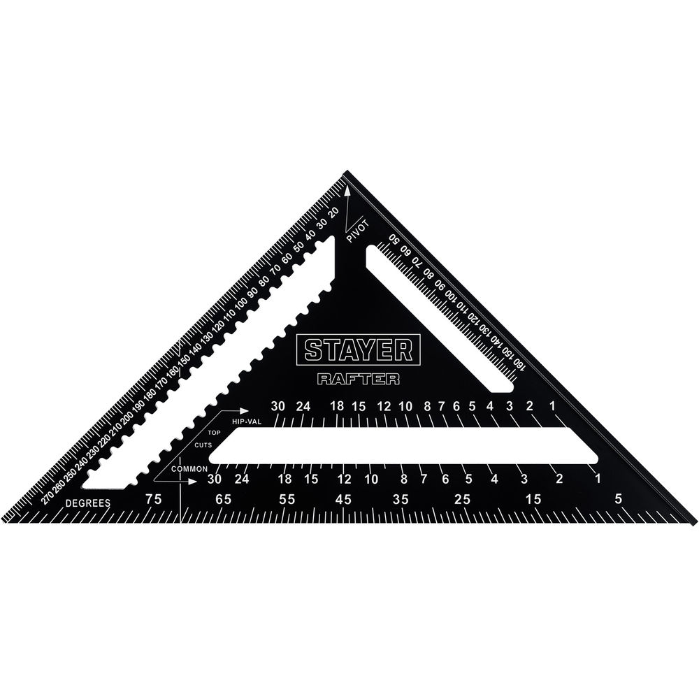 Угольник кровельный 305 мм, 5-в-1, универсальный STAYER Professional 34306-30
