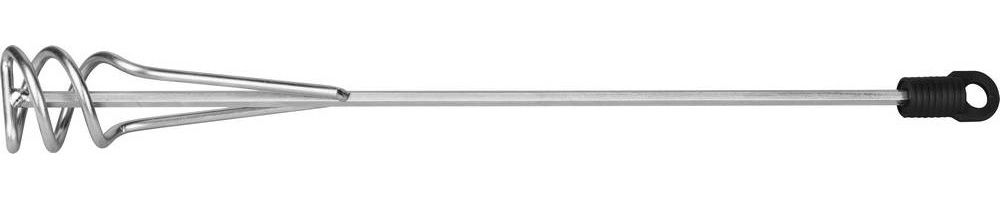 Миксер 40 х 400 мм, шестигранный хвостовик, оцинкованный, для песчано-гипсовых смесей STAYER 06015-04-40