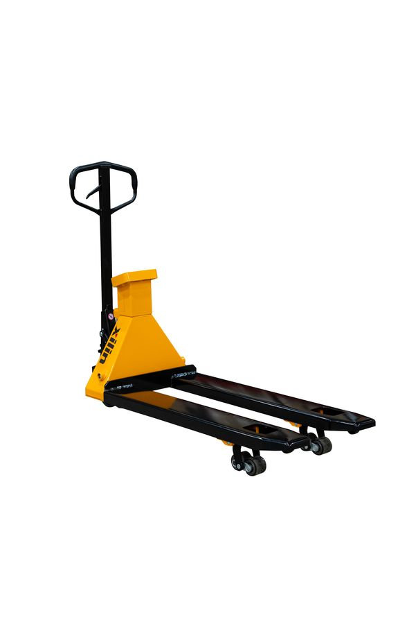 Тележка гидравлическая с весами 2500 кг 1150 мм полиуретановые колеса XILIN BFC25 (1049038)