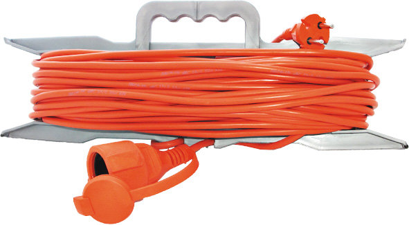 Удлинитель силовой на рамке без заземления UNIVERSALПВС (2x0,75 мм) 6 А, 1300 Вт, 30 м (83253)