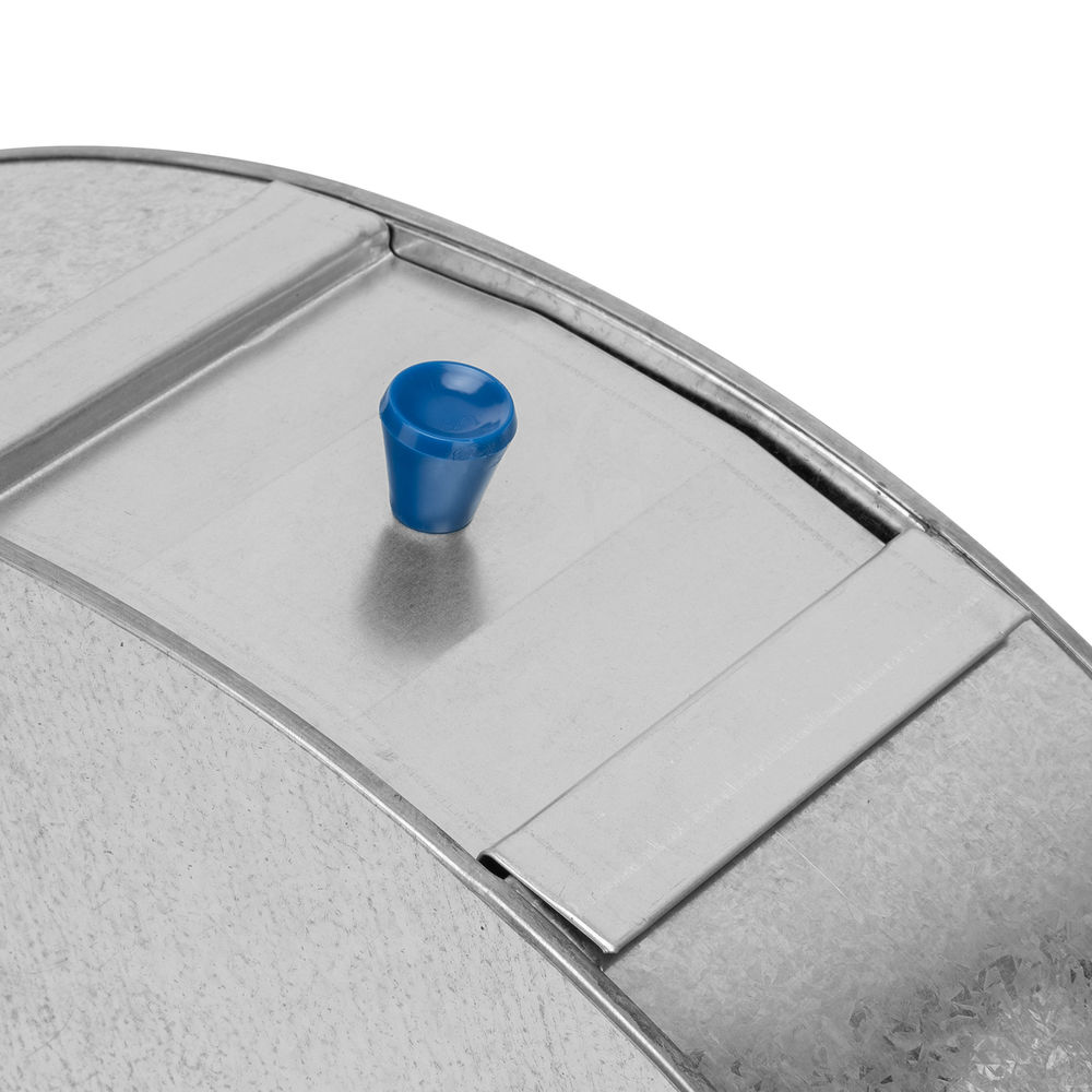 Умывальник оцинкованный, 20 л с краном и крышкой (67551)