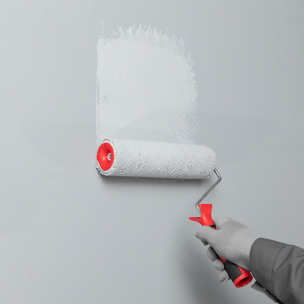 Валик для внутренних работ синтетический, с двухком.ручкой, 250 мм, ворс 12 мм, D 48 мм, D ручки 6 мм, полиакрил Matrix (80661)