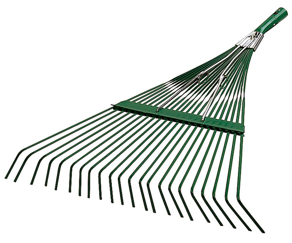 Веерные грабли 550 мм, 22 плоских зубца, ЛКМ покрытие RACO 4231-53/740