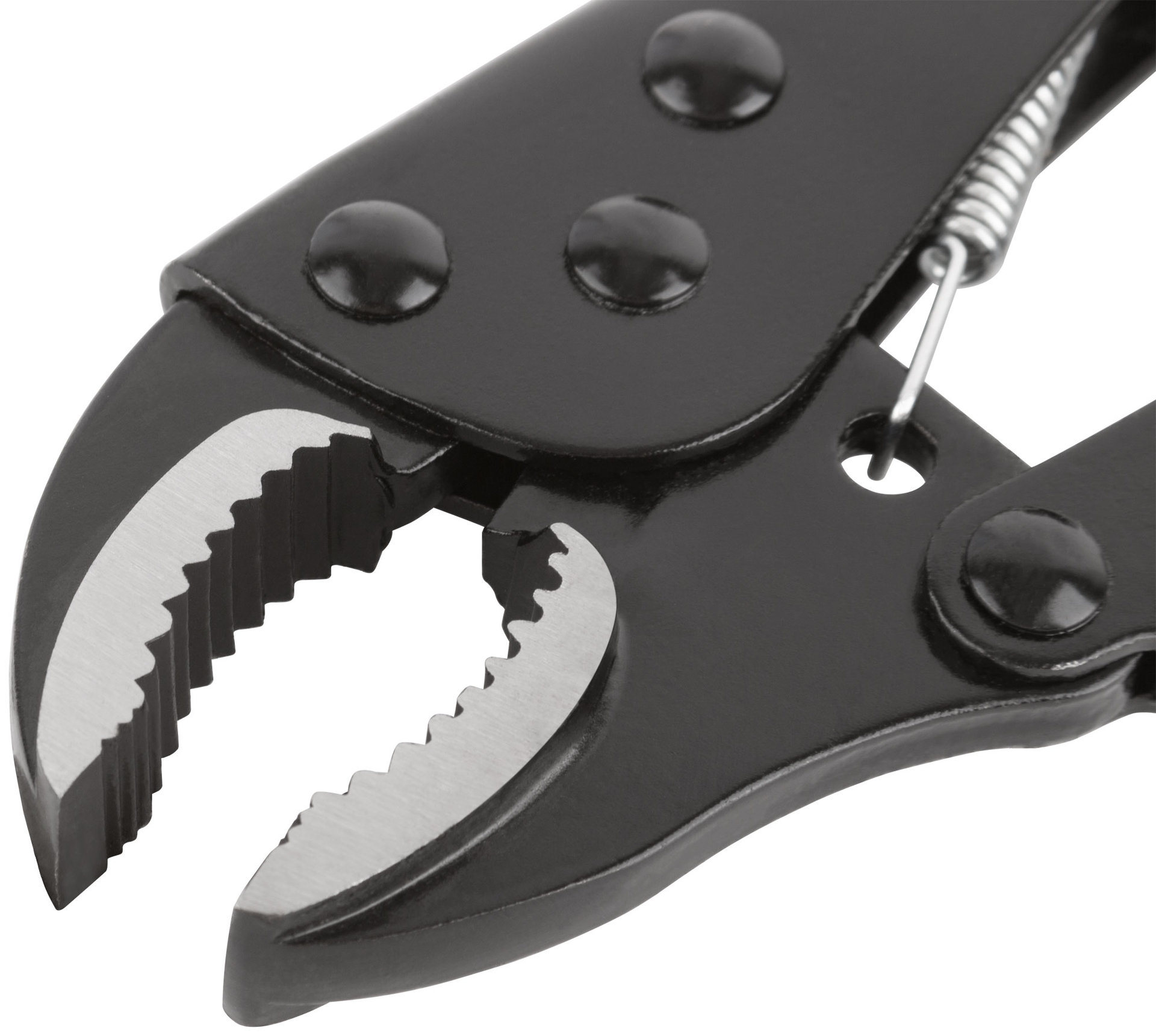 Зажим ручной с фиксатором тип WR черненый 180 мм (52712)