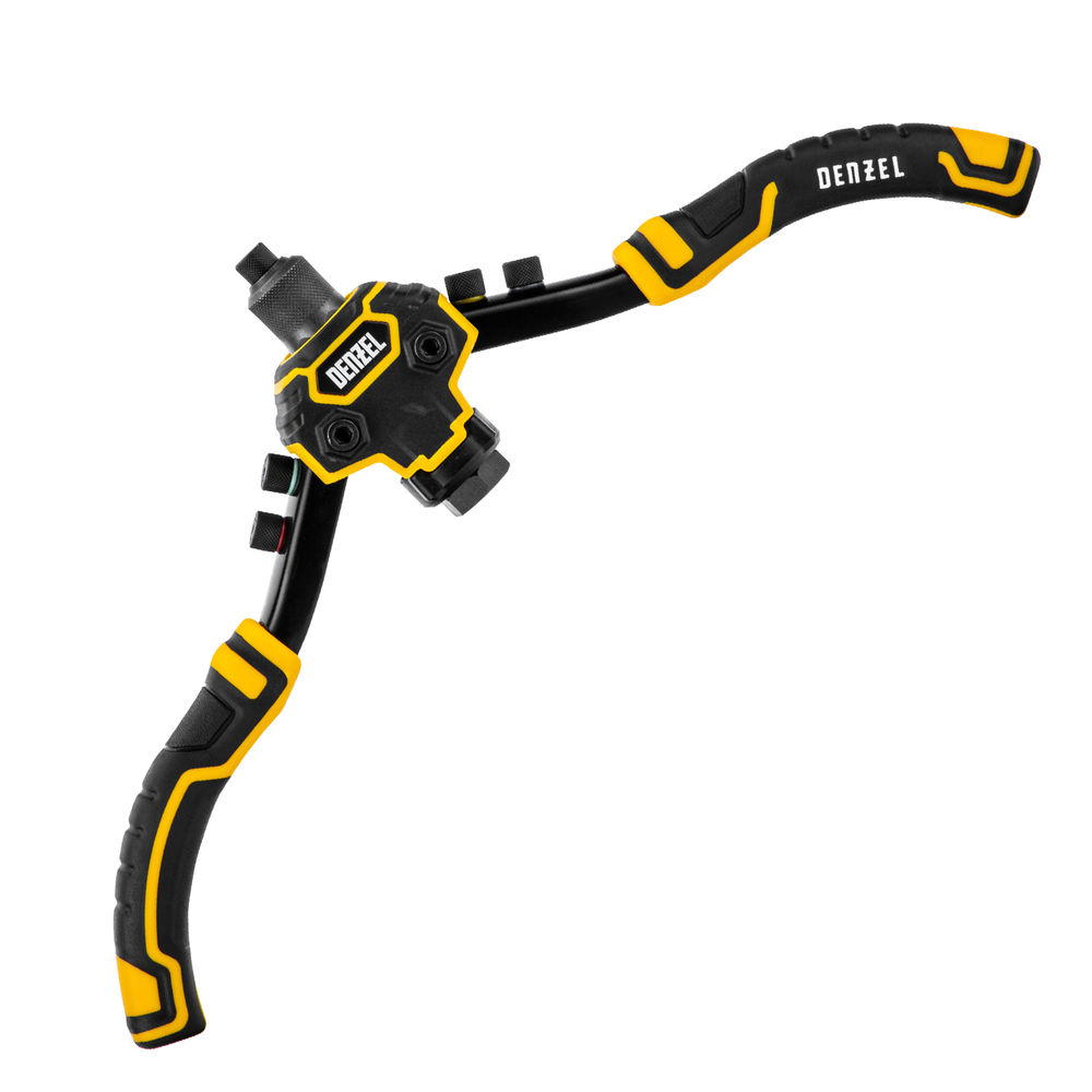 Заклепочник двуручный, заклепки 2,4-3,2-4,0-4,8-6,4 мм Denzel (40500)