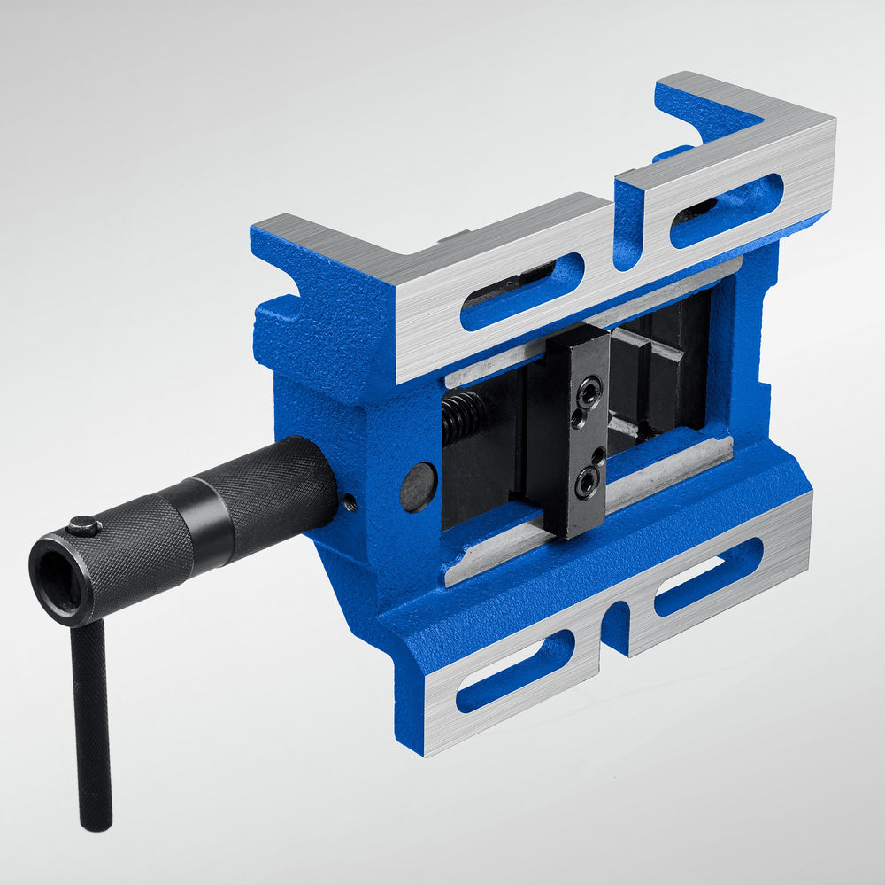 Тиски сверлильные станочные трехсторонние 100 мм Профессионал ЗУБР 32723