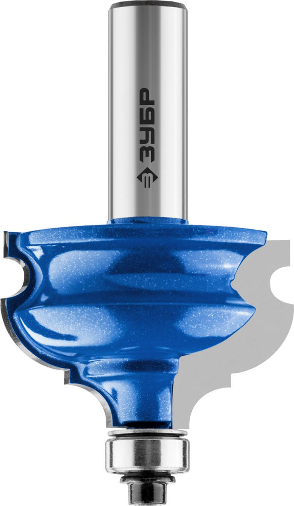 Фреза кромочная фигурная №4 44.5?28 мм хвостовик 12 мм ЗУБР Профессионал 28715-44.5