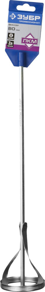 Миксер для красок 80 х 400 мм, шестигранный хвостовик ЗУБР Профессионал 0602-08-40_z02