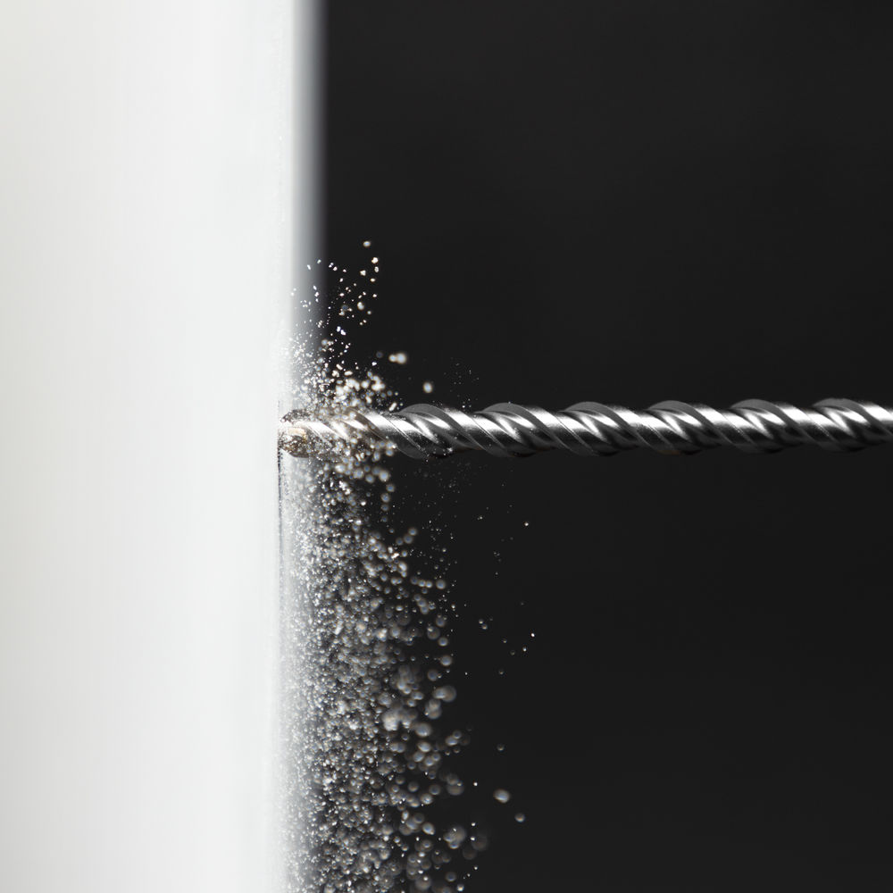 Бур по бетону, двойная спираль, три пылеотводящие кромки, 12 x 600 мм DENZEL (705028)