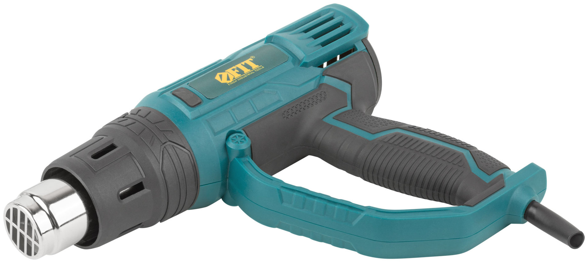 Фен технический 2000 Вт; 350/600 °C; 300/500 л/мин; рез. накл.; коробка (80612)