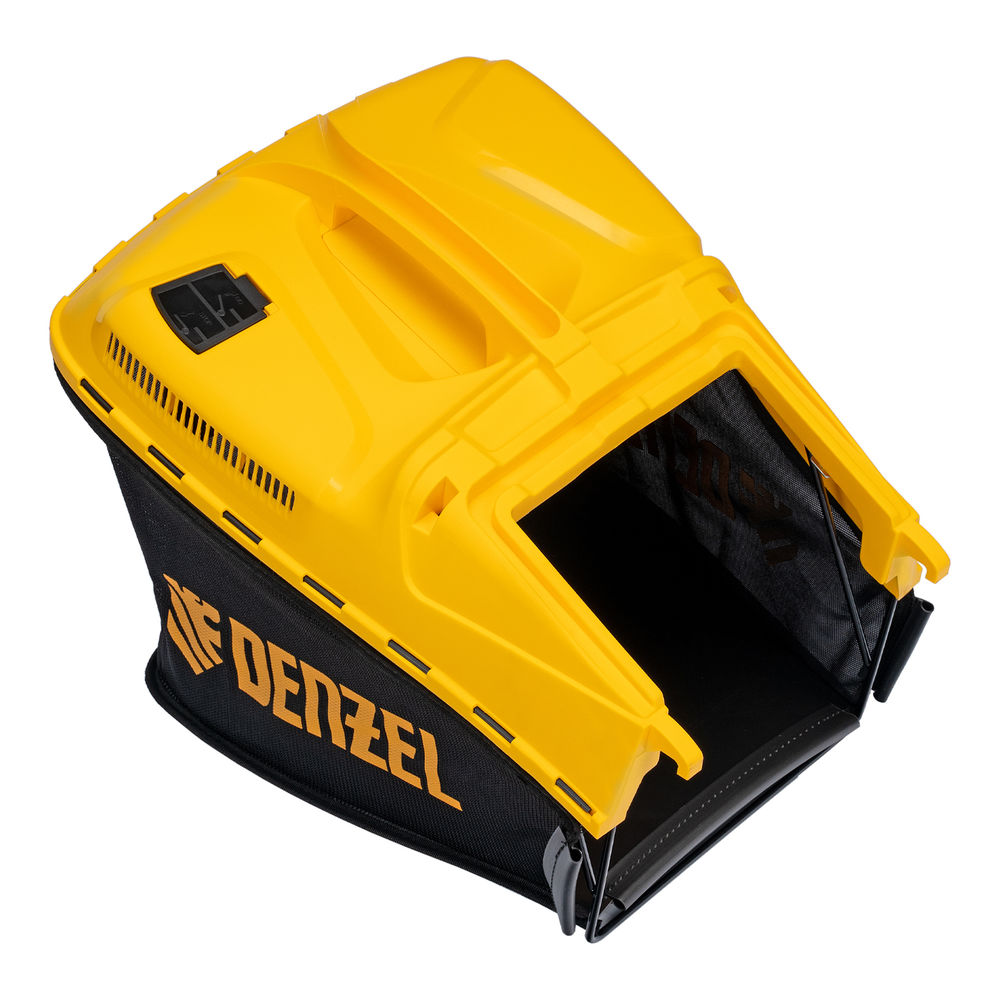 Газонокосилка бензиновая GLD-460SP, 146 куб.см, ширина 46 см, привод 7 уровней, травосборник 50 л Denzel (58803)