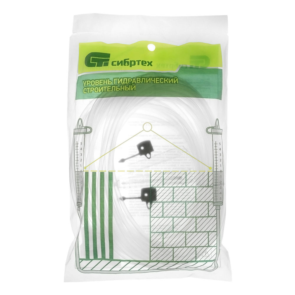 Гидроуровень, L 25 м, D 8 мм, со шкалой Сибртех (37057)