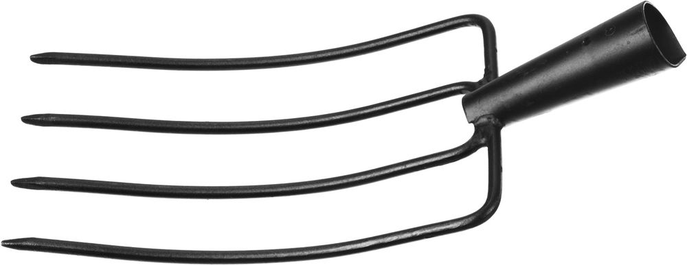 Вилы навозные 180 х 300 мм, кованые, четырёхрогие, антикор. покрытие, без черенка GRINDA 39720-4_z01