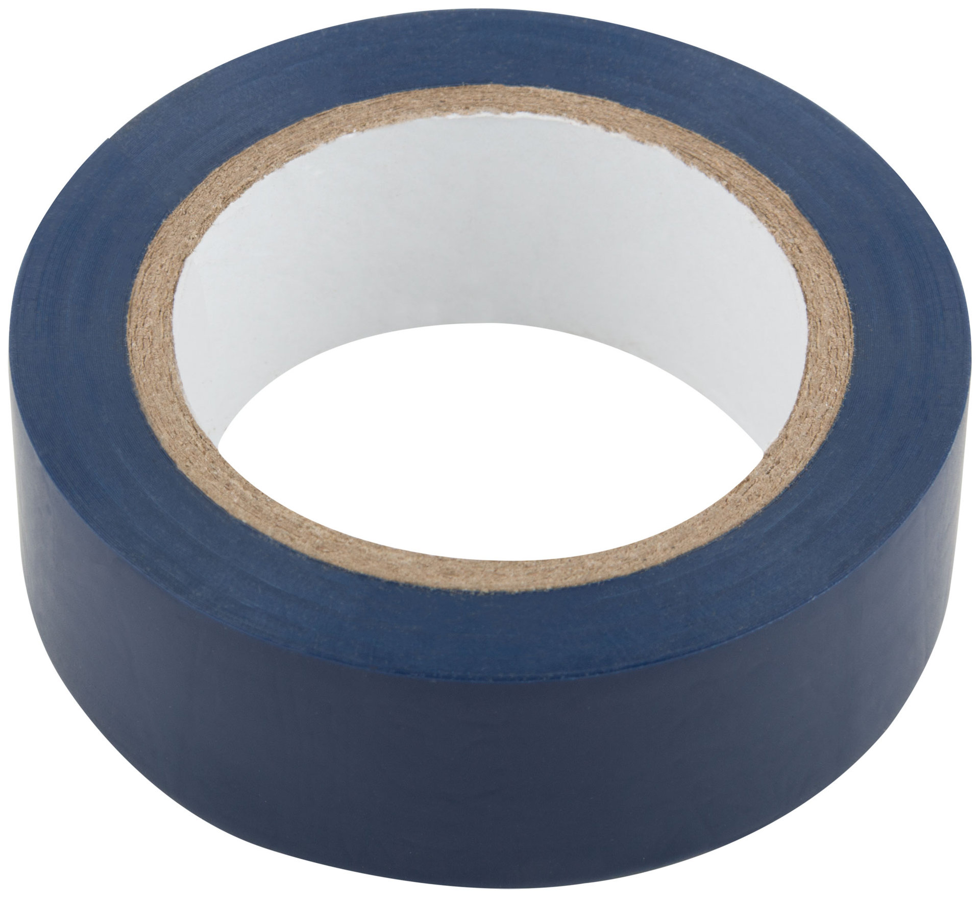 Изолента ПВХ самозатухающая 19 мм х 0,13 мм х 10 м ( синяя ) (11001)