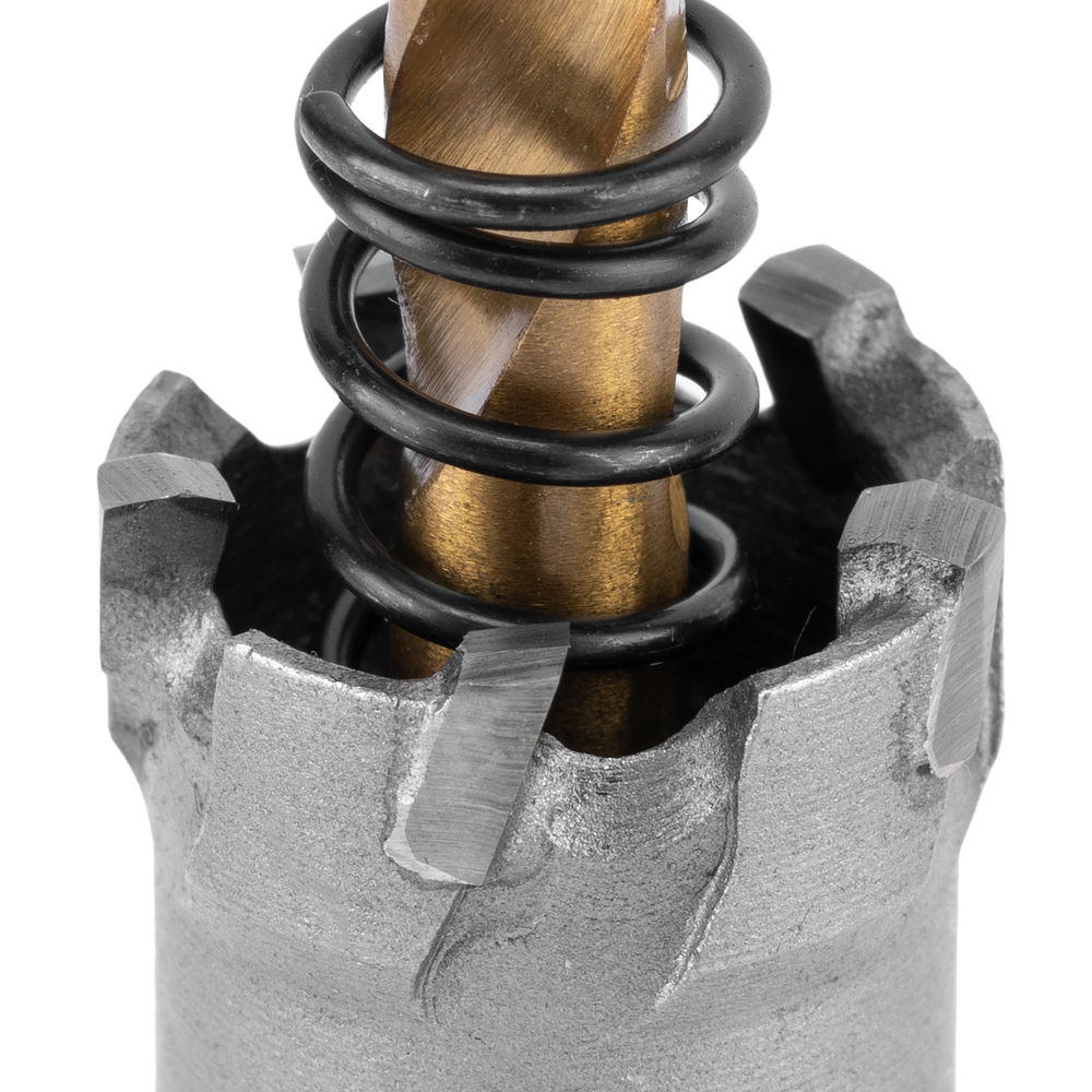 Коронка по металлу твердосплавная, 19 мм Denzel (724001)