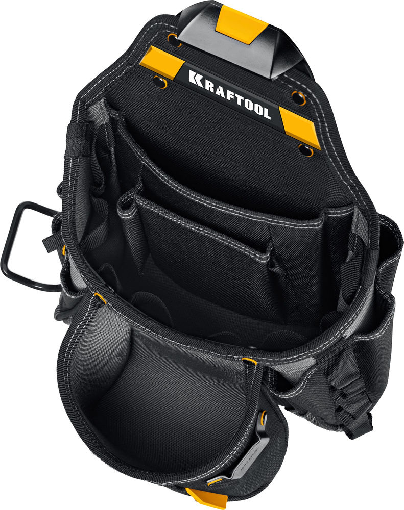 Сумка поясная 350 х 260 мм с быстросъёмным креплением FastClip KP-27 KRAFTOOL 38773